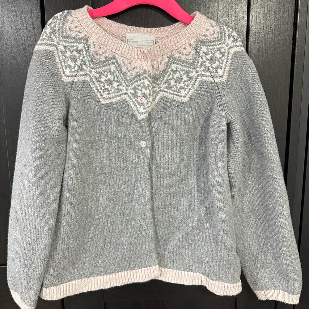 The White Company Grey Crewneck Sweater